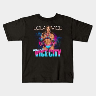 Lola Vice City Kids T-Shirt